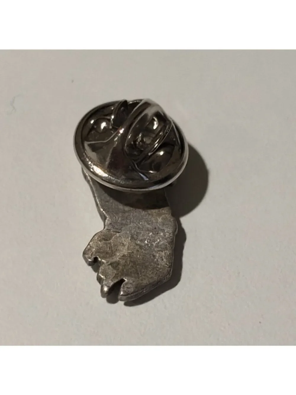 Vintage Yamaha Outboard Hat Lapel Pin Silver Tone Boating Fishing Marine 1990s
